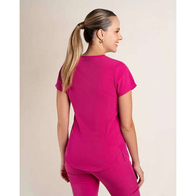 TOP MUJER COMFORT FUCSIA