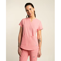 TOP MUJER COMFORT CORAL