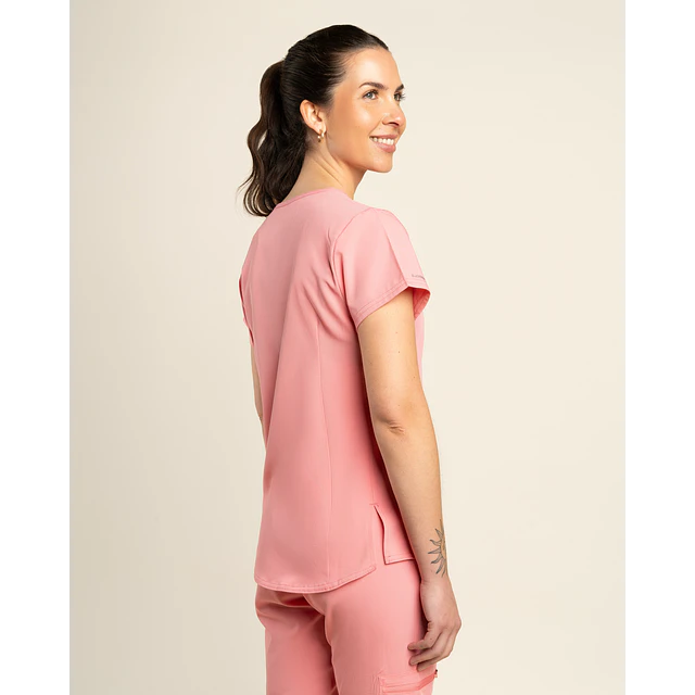 TOP MUJER COMFORT CORAL