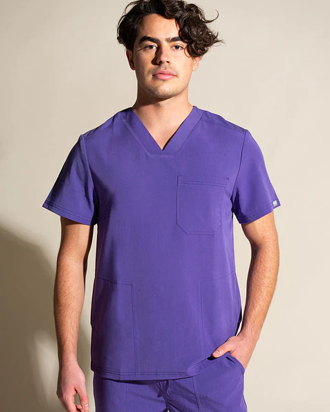 TOP HOMBRE COMFORT MORADO
