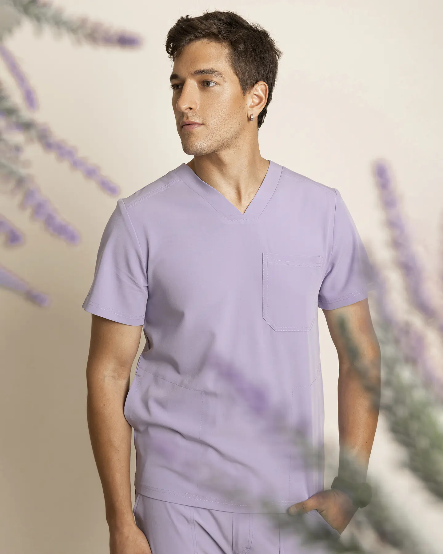 TOP HOMBRE COMFORT LILA 1