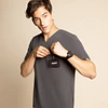 TOP HOMBRE COMFORT GRIS