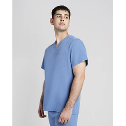 TOP HOMBRE COMFORT CELESTE
