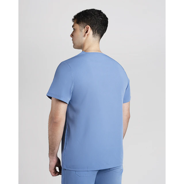 TOP HOMBRE COMFORT CELESTE