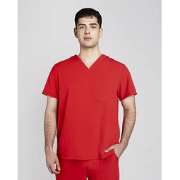 TOP HOMBRE COMFORT ROJO