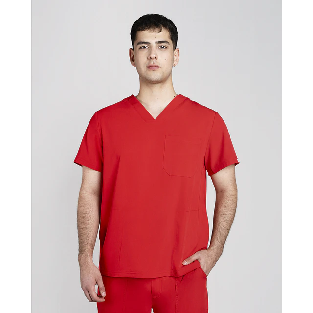 TOP HOMBRE COMFORT ROJO