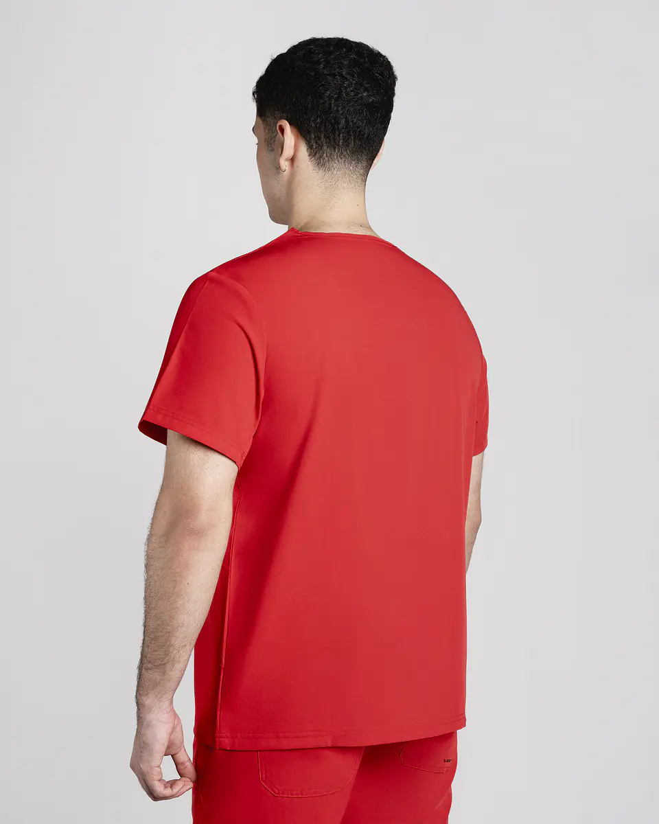 TOP HOMBRE COMFORT ROJO 2