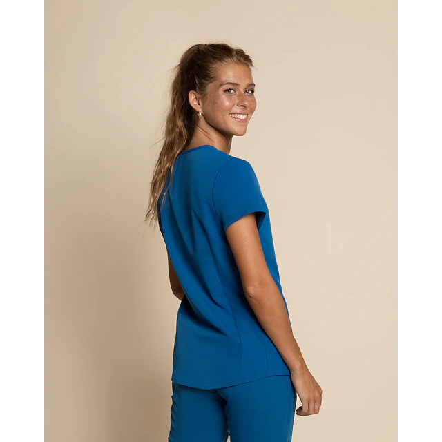 TOP MUJER COMFORT AZUL REY