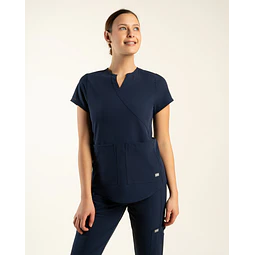 TOP MUJER COMFORT AZUL MARINO