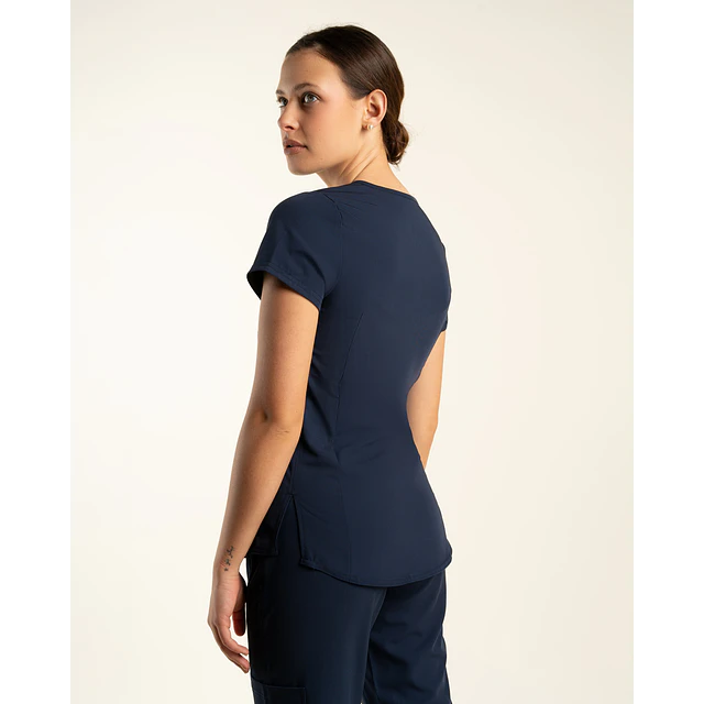 TOP MUJER COMFORT AZUL MARINO