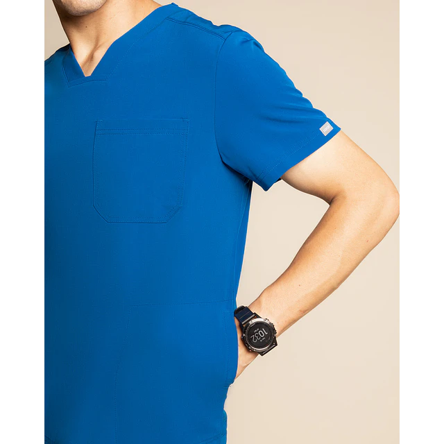 TOP HOMBRE COMFORT AZUL REY