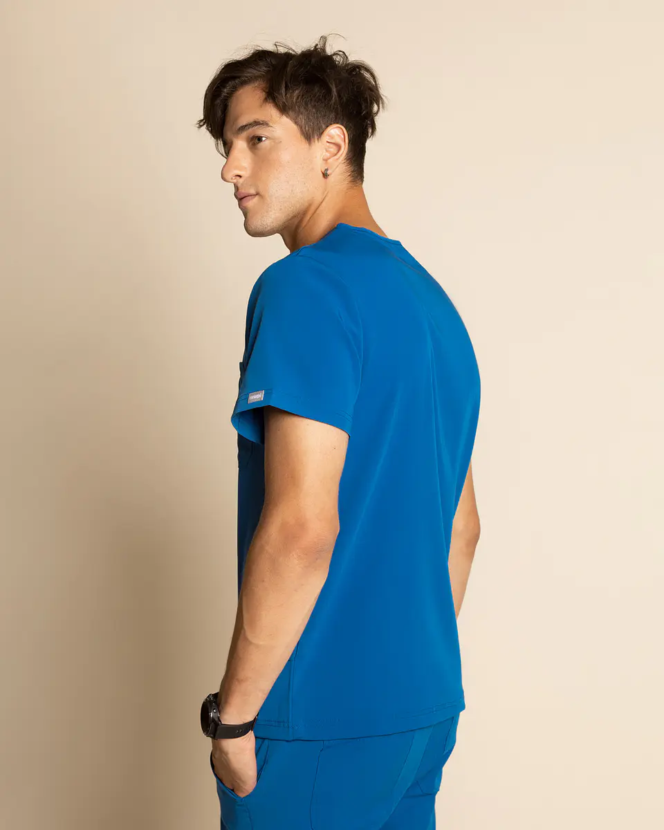TOP HOMBRE COMFORT AZUL REY 2