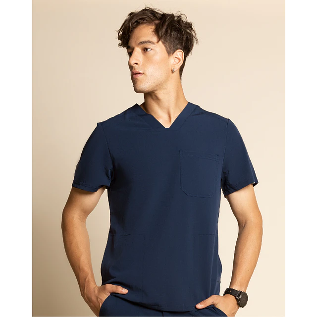 TOP HOMBRE COMFORT AZUL MARINO