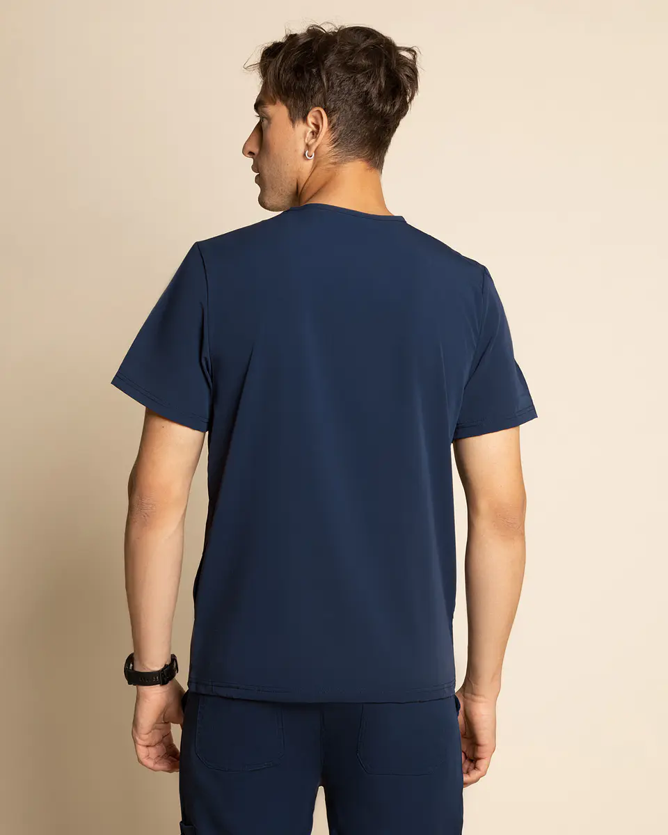 TOP HOMBRE COMFORT AZUL MARINO 2