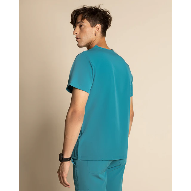 TOP HOMBRE COMFORT TEAL BLUE