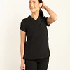 TOP MUJER SPORT STRETCH NEGRO