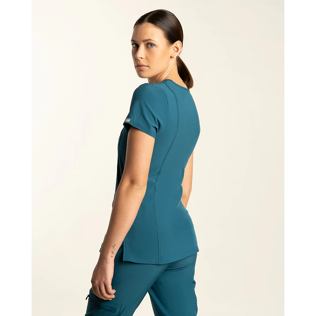 TOP MUJER SPORT STRETCH CARIBBEAN
