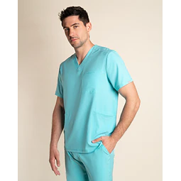 TOP HOMBRE SPORT STRETCH TURQUESA