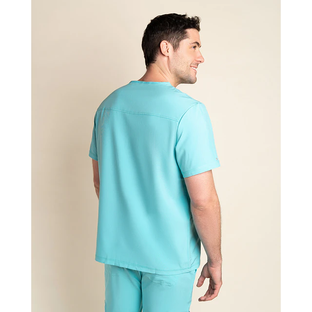 TOP HOMBRE SPORT STRETCH TURQUESA