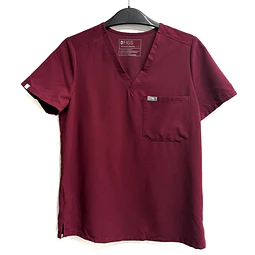 Talla S Scrub mujer burdeo Figs $8000