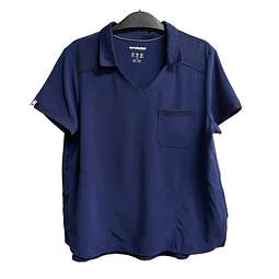 Talla M Scrub hombre azul marino elasticado $8000