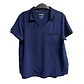 Talla M Scrub hombre azul marino elasticado $8000 - Miniatura 1