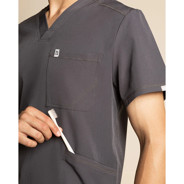 TOP HOMBRE SPORT STRETCH GRIS