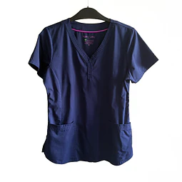 Talla M Scrub mujer azul marino $7000