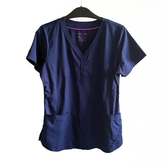 Talla M Scrub mujer azul marino $7000