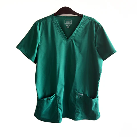 Talla L Scrub mujer verde Cherokee $8000