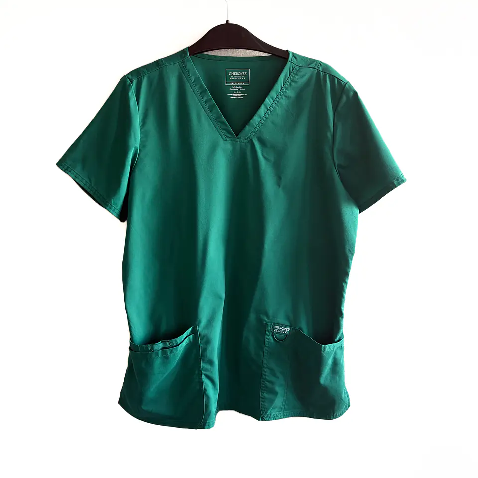 Talla L Scrub mujer verde Cherokee $8000 1