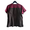 Talla L Scrub mujer burdeo y negro Buttersoft NUEVO $10.000