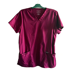 Talla L Scrub mujer burdeo Cherokee $8000