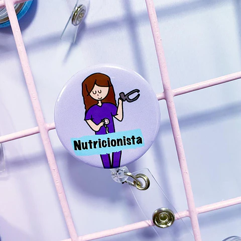 Portacredencial Nutrición