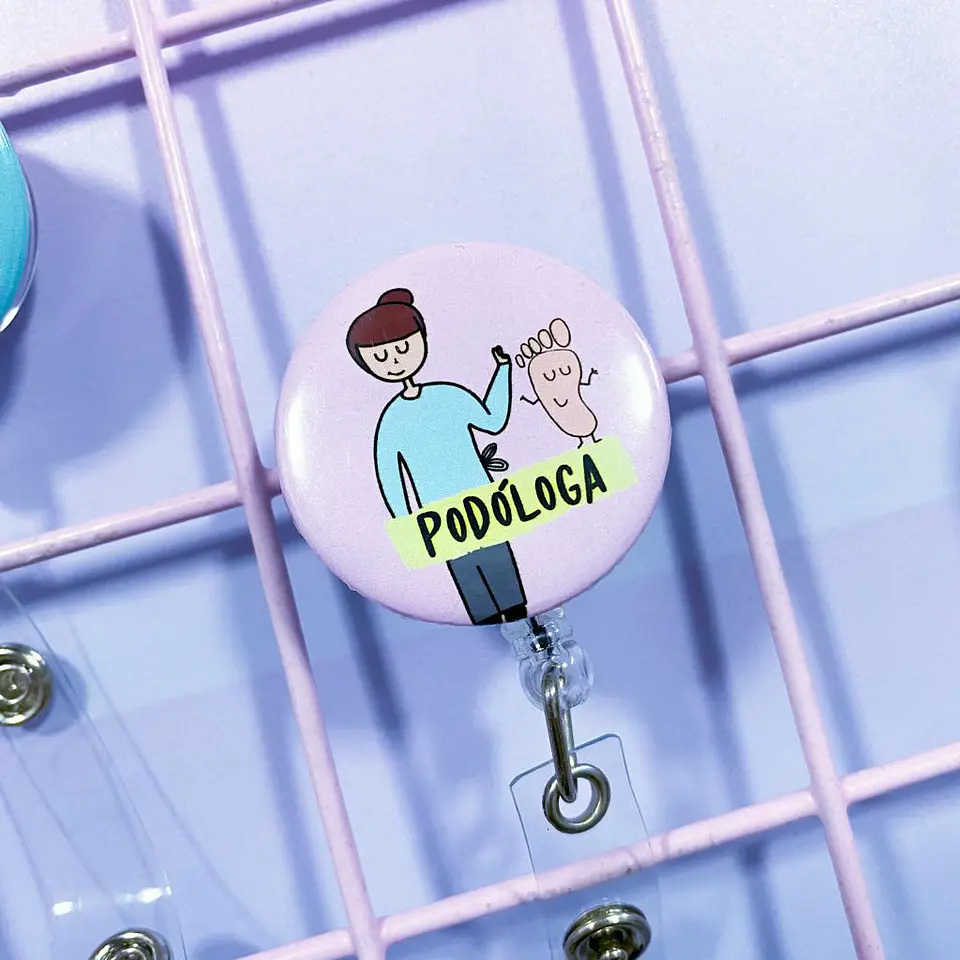 Portacredencial Podología 1