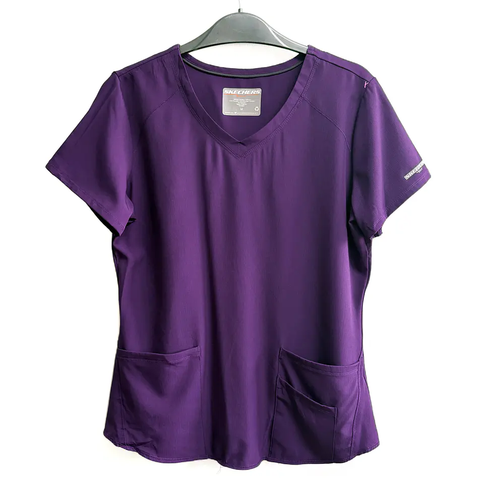 Talla M Scrub mujer morado Skechers $8000 1