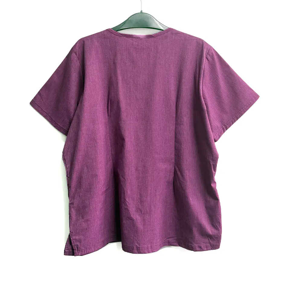 Talla XL Scrub mujer morado semielasticado $8000 2