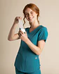TOP MUJER WONDER TEAL BLUE - Miniatura 1
