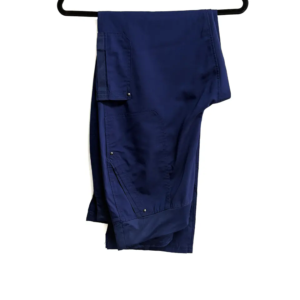 Talla L Pantalón mujer azul marino $7000 1