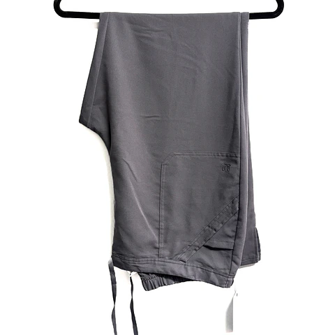 Talla XL Pantalón gris semielasticado NUEVO $10.000
