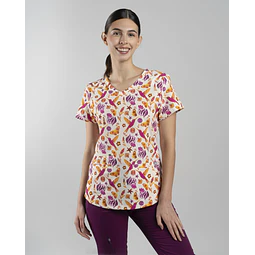 TOP MUJER PRINT LAB SESSION CALISIA