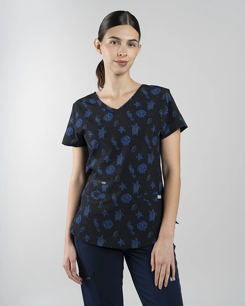 TOP MUJER PRINT LAB SESSION REMINISCENCIA