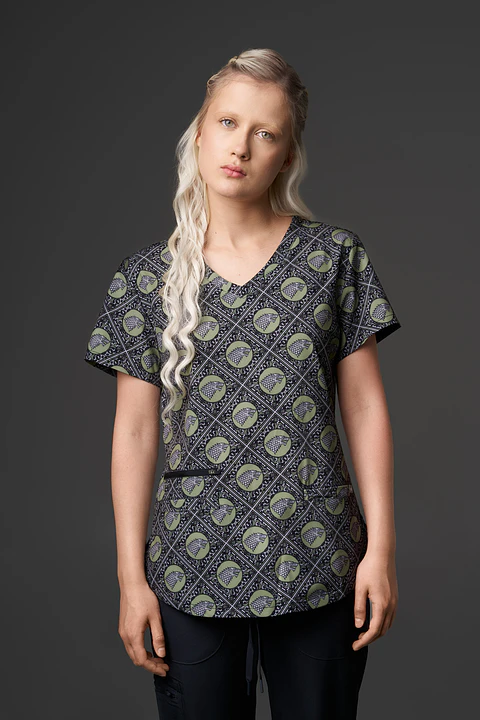 TOP MUJER PRINT GOT STARK