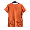 Talla M Scrub mujer naranjo pastel elasticado $8000