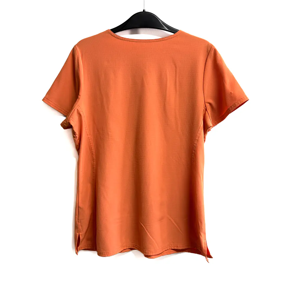 Talla M Scrub mujer naranjo pastel elasticado $8000 2