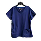 Talla L Scrub mujer azul marino Greys Anatomy $7000 - Miniatura 1