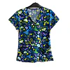 Talla S Scrub mujer diseños fondo azul marino $7000