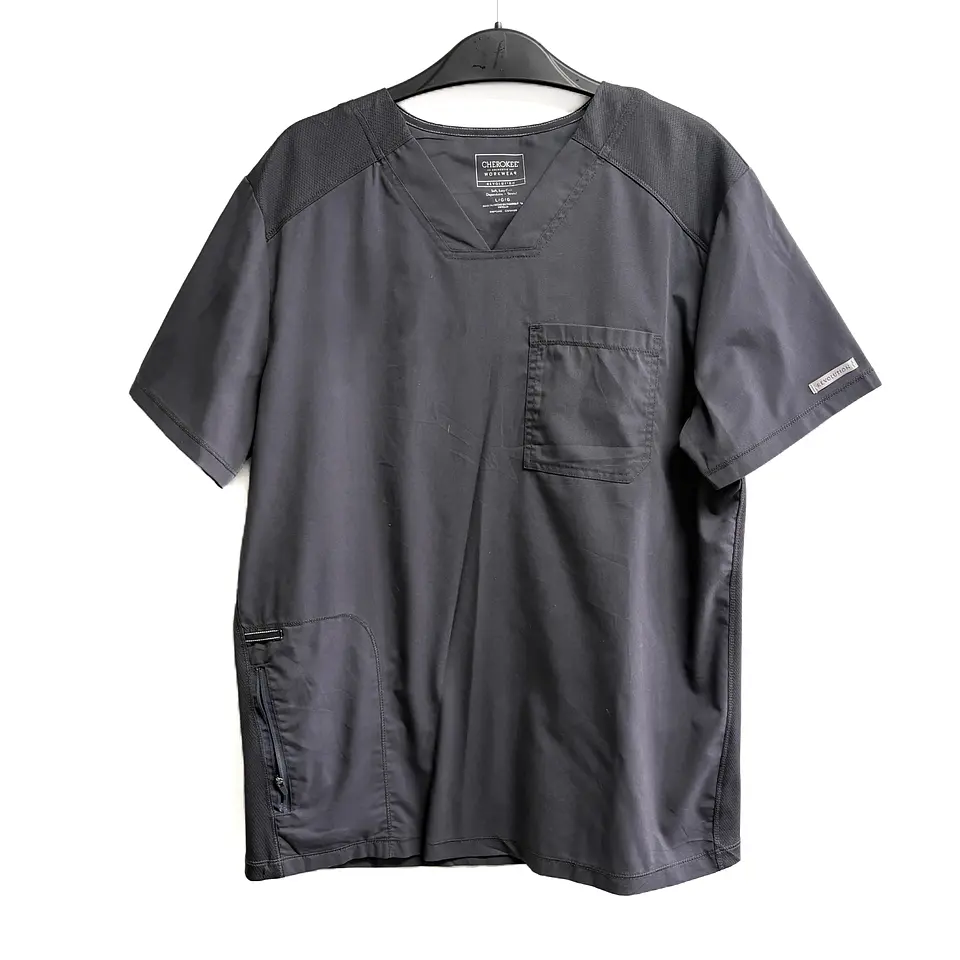 Talla L Scrub hombre gris Cherokee $8000 1