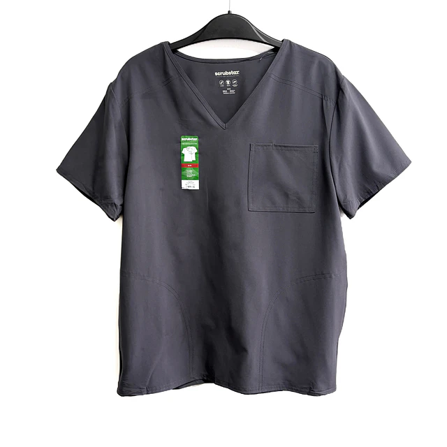 Talla M Scrub hombre gris ScrubStar NUEVO $9000