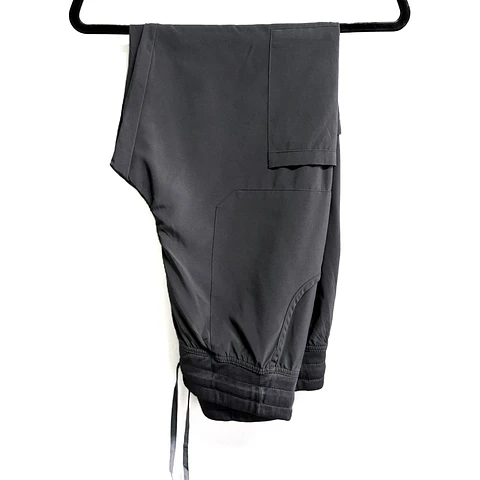 Talla S Pantalón gris con puños semielasticado $7000